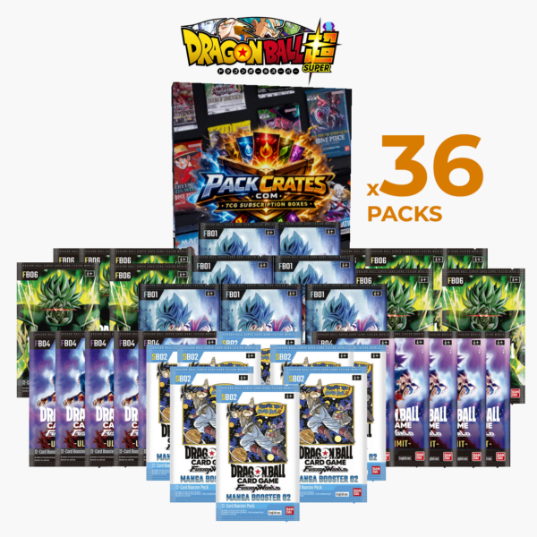 Dragon Ball Super Booster Pack Crate Box