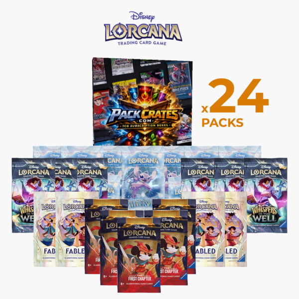 Disney Lorcana Booster Pack Crate Box