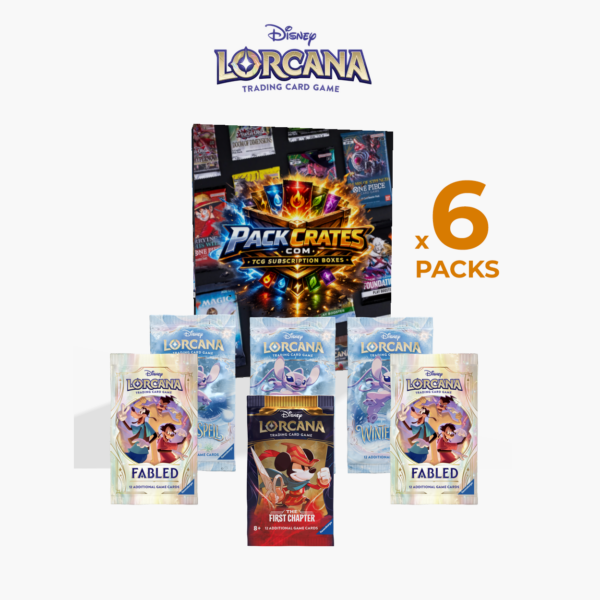 Disney Lorcana Booster Pack Crate Box