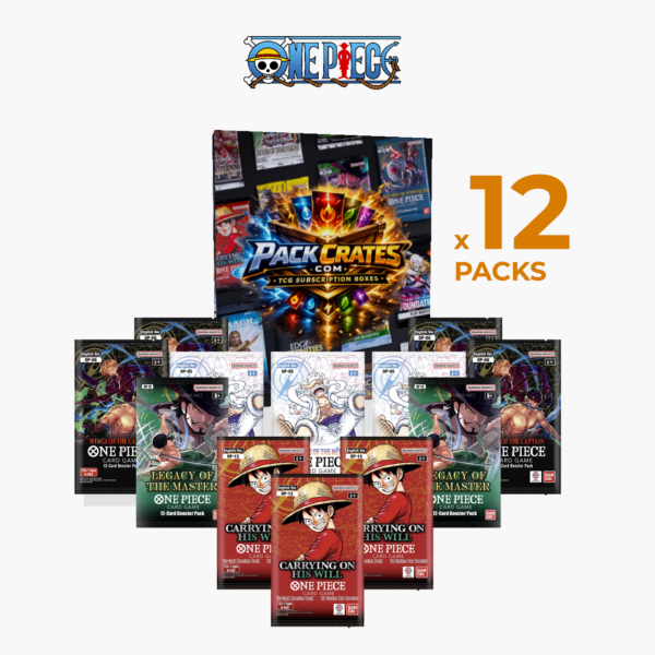 One Piece Booster Pack Crate Box