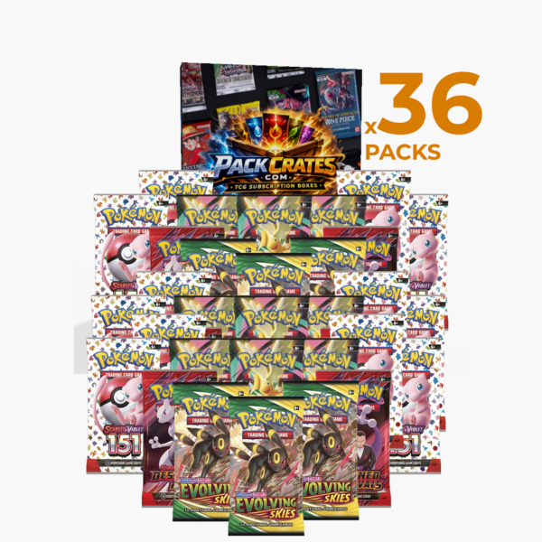 Pokemon Booster Pack Crate Box