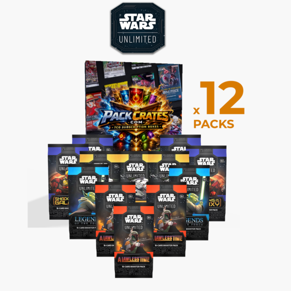 Star Wars: Unlimited Booster Pack Crate Box